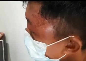 Maling Motor Nyaris Dibakar Massa