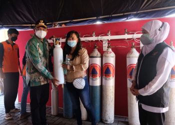 Pemprov Jatim Gratiskan Oksigen Isi Ulang Warga Isoman