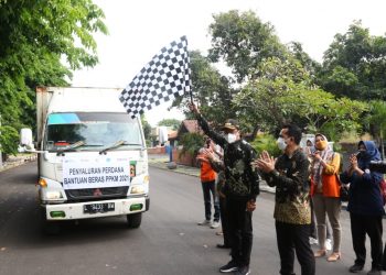PPKM Darurat, Sidoarjo Salurkan 830 Ton Bantuan Beras Dari Pemerintah Pusat