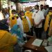 DPD Partai Golkar Sidoarjo Vaksinasi 500 Kader