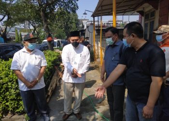 DPC Partai Gerindra Sidoarjo Sembelih Hewan Kurban Sumbangan Rahmat Muhajirin dan BHS