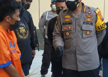 Polresta Sidoarjo Bekuk Residivis Begal 11 Motor