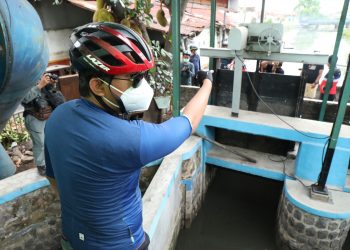 Siaga Banjir, Bupati Sidoarjo Cek Kesiapan Lima Rumah Pompa Air