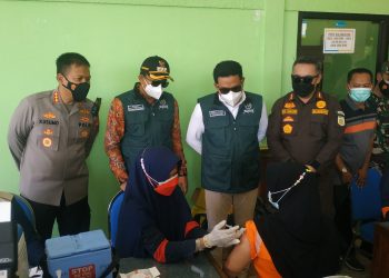 Forkopimda Sidoarjo Terjun ke Pelosok Desa Percepat Target Vaksinasi