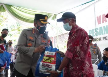 Capaian Vaksinasi Lansia Minim, Polisi Sidoarjo  Akan Masif ke Desa