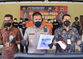Polresta Sidoarjo Tangkap Empat Pelaku Pembunuhan Remaja