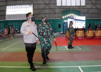 Forkopimda Sidoarjo Sukseskan Serbuan Vaksinasi 10.000 Sasaran