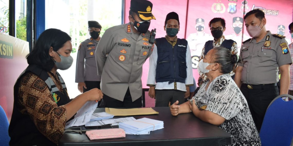 Polresta Sidoarjo Buka Posko Siaga Vaksin 24 Jam