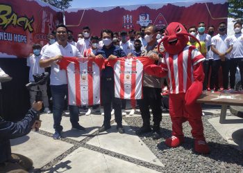 Launching Jersey Skuad Deltras, Amir Targetkan The Lobster Naik Liga 2