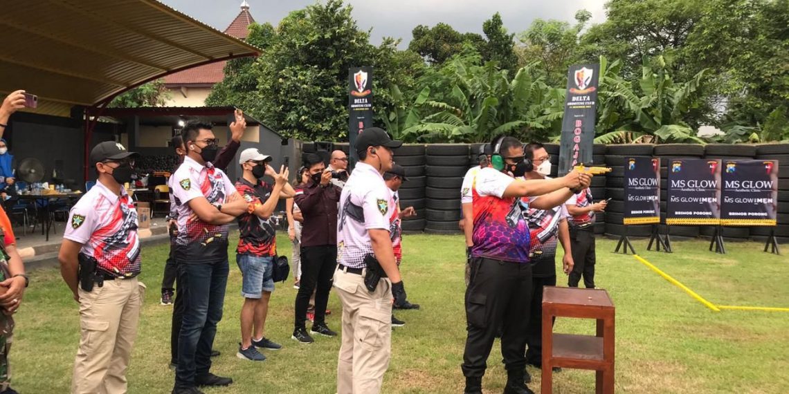 Kapolresta Sidoarjo Resmikan Delta Shooting Club