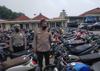 Polresta Sidoarjo Razia Balap Liar Amankan Ratusan Motor dan Pemuda
