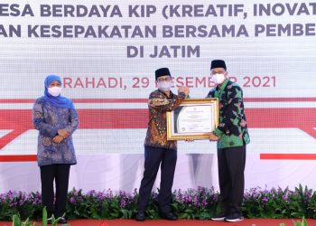 Bupati Sidoarjo Dorong Desa  Berstatus Maju dan Mandiri