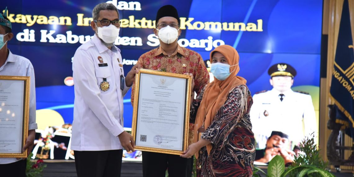 Empat Produk Budaya Sidoarjo Tercatat HKI