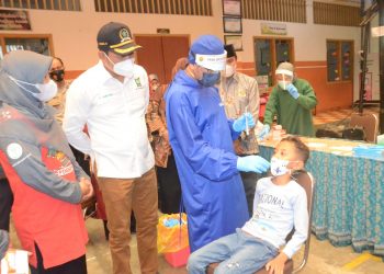Satu Siswa Terpapar Covid-19, Wabup Subandi Tinjau Tracing SD AL Muslim Sidoarjo