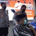 Wakapolda Jatim Tinjau Vaksinasi Lansia di Polresta Sidoarjo