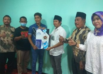 Ketua DPD Golkar Adam Rusydi Silaturahmi ke PWI Sidoarjo