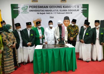 Rais Aam PB NU Resmikan Gedung Kampus II UNUSIDA