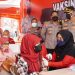 Jumlah Penderita Covid-19 Melonjak, Polresta Sidoarjo Genjot Vaksinasi Dosis Kedua dan Booster