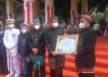 Bupati Ahmad Muhdlor Pimpin Upacara Hari Jadi Kabupaten Sidoarjo Ke-163