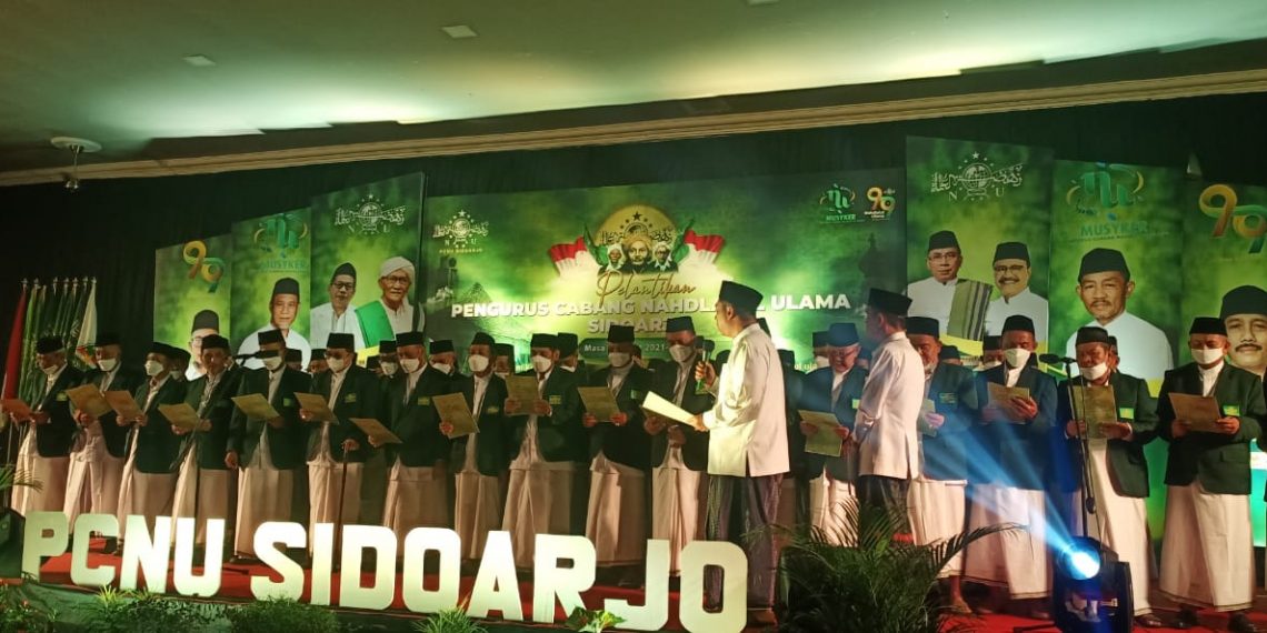 PB NU Lantik PC NU Sidoarjo 2021-2026