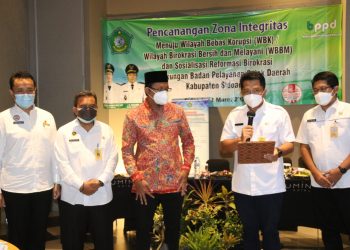 Badan Pelayanan Pajak Sidoarjo Canangkan Zona Bebas KKN