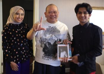 Bertemu Kreator TikTok Husain Basyaiban, Ketua DPD RI Dorong Milenial Melek Politik