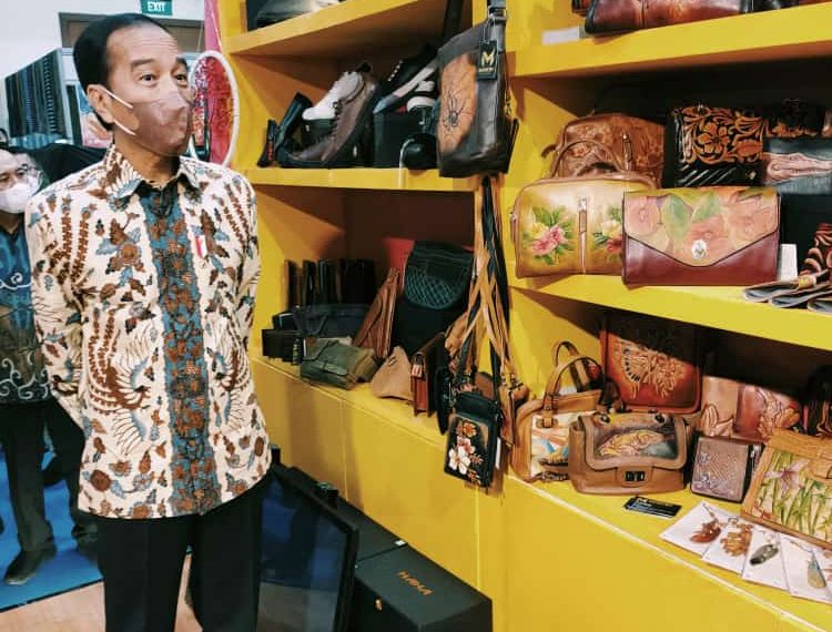 Kualitas Ekspor, Presiden Jokowi Puji Kerajinan UMKM Sidoarjo