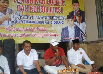 Besarkan Partai Gerindra, Rahmat Muhajirin Pompa Semangat Pengurus Ranting Rekrut Saksi TPS