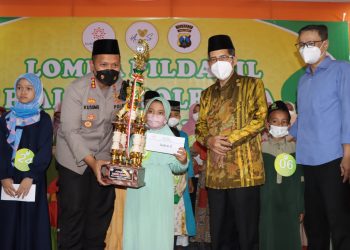 Tanamkan Ajaran Agama Sejak Dini, Gelar Lomba Pildacil Piala Kapolresta Sidoarjo