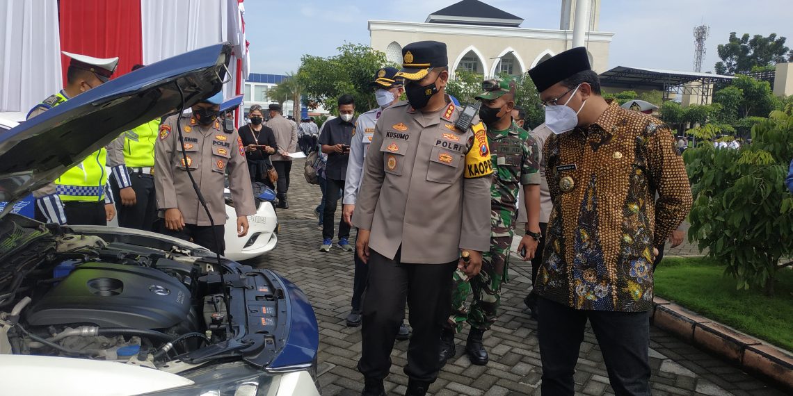Bupati Sidoarjo Pimpin Apel Operasi Ketupat Semeru 2022