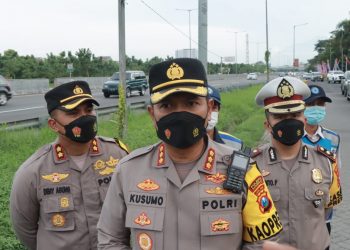 Jalan Tol Sidoarjo Dipadati Arus Balik Lebaran