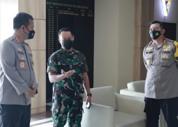 Kodim 0816 Halal Bi Halal Bersama Polresta Sidoarjo