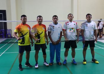 HUT Bhayangkara ke 76, Polres Batu Olahraga Bersama Poltekad