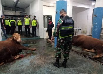 Polsek Junrejo Kota Batu Koordinasi RPH dan Blantik Soal Prosedur Pemotongan Hewan