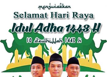Selamat Hari Raya Idul Adha 1443 H PDAM Delta Tirta