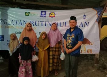 Berkah Hari Raya Kurban, Khulaim Junaidi Beri Santunan 100 Anak Yatim dan Disabilitas di Jabon