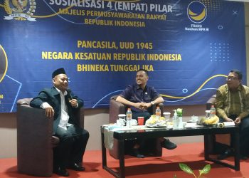 FKUB Sidoarjo Datangkan Anggota MPR Willy Aditya Sosialisasi 4 Pilar Kepada Tokoh Lintas Agama