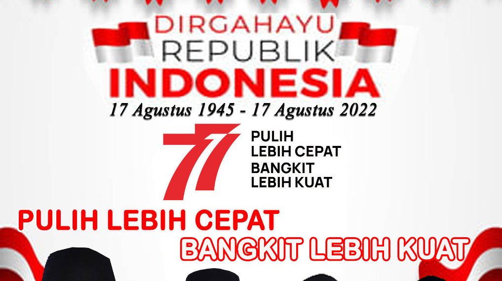 Pimpinan dan Anggota DPRD Kabupaten Sidoarjo Mengucapkan Dirgahayu Kemerdekaan RI ke-77