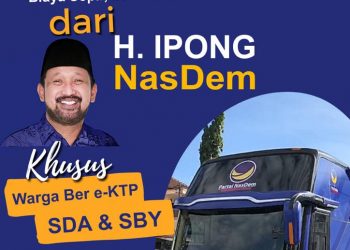 H Ipong Muchlissoni Sediakan Layanan Bus Gratis Untuk Warga Surabaya Sidoarjo