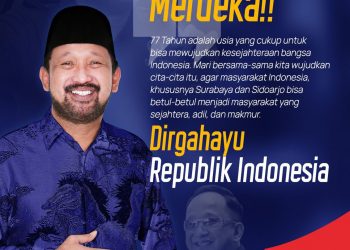 H Ipong Muchlissoni Mengucapkan Dirgahayu Kemerdekaan RI Ke-77