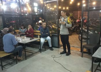 Ngopi Bareng Wong Batu Bersama Kapolres AKBP Oskar Syamsuddin