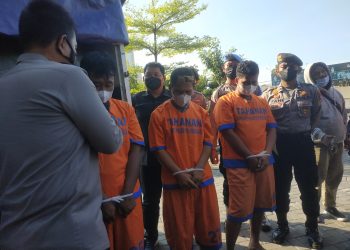 Polresta Sidoarjo Ringkus Komplotan Pembeli Bio Solar Bersubsidi