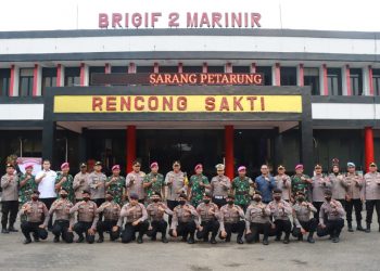 Perkuat Sinergitas, Polresta Sidoarjo Meriahkan HUT TNI Ke-77