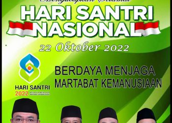 Pimpinan dan Anggota DPRD Kabupaten Sidoarjo Mengucapkan Selamat Hari Santri Nasional 22 Oktober 2022