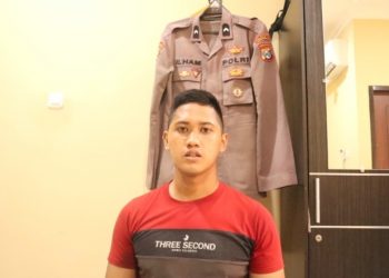 Sempat Ditabrak Pelaku, Bripda Ilham Anggota Samapta Polresta Sidoarjo Gagalkan Pencurian Mobil
