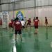 Wartawan Kalahkan Humas Polresta Sidoarjo, Tanding Futsal HUT Humas Polri Ke-71