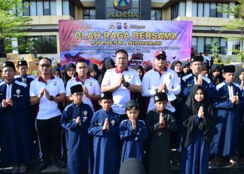 Polresta Sidoarjo Peringati Hari Jadi ke Enam Dengan Semakin Dekat Masyarakat