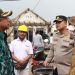 Bupati Bersama Kapolresta Sidoarjo Tinjau Lokasi Terdampak Angin Puting Beliung