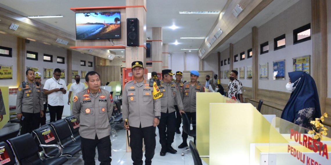 Kapolda Jatim Tinjau MMPP dan Satpas Polresta Sidoarjo