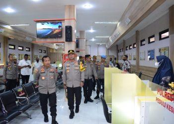 Kapolda Jatim Tinjau MMPP dan Satpas Polresta Sidoarjo